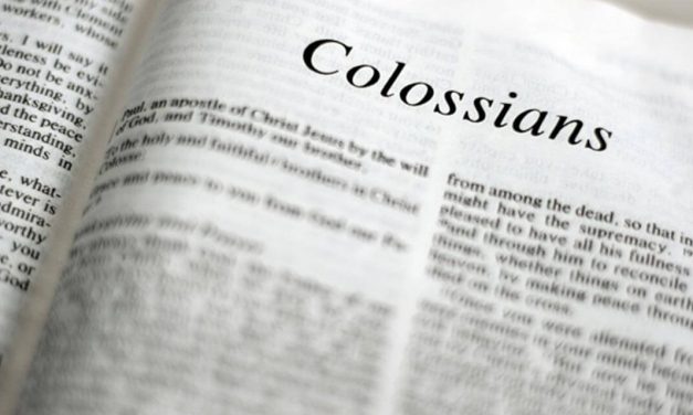 Chapter a Day: Colossians 2