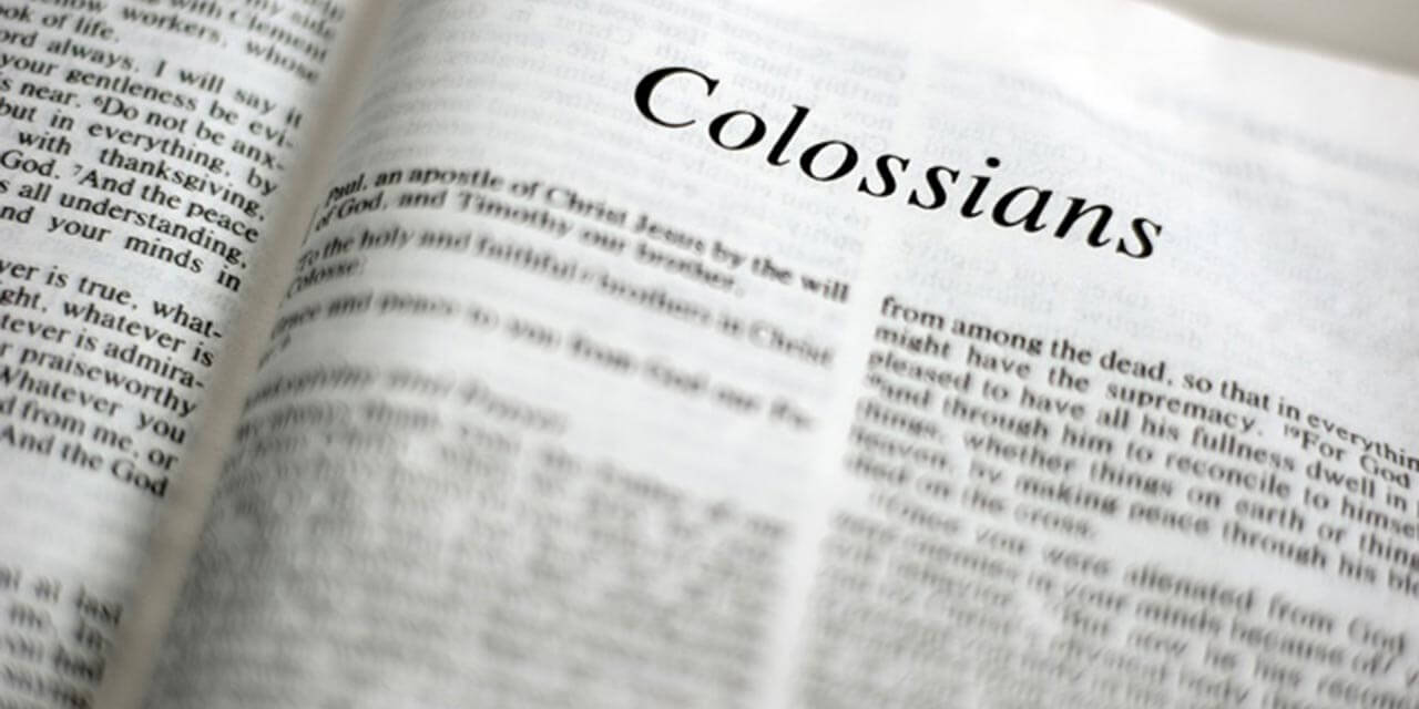 Chapter a Day: Colossians 1