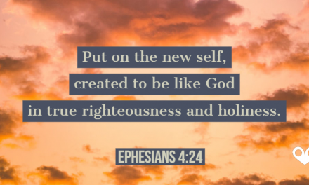 TODAY’S PASSAGE: ‭‭‭‭‭‭‭‭‭‭Ephesians‬ ‭4:22-24‬ ‭NIV‬‬