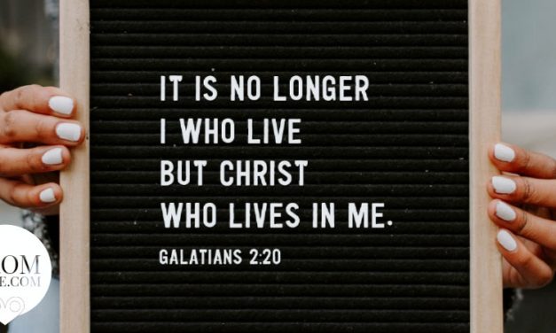 TODAY’S PASSAGE: ‭‭‭‭Galatians‬ ‭2:20‬ ‭NIV‬‬
