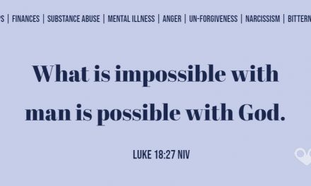 TODAY’S PASSAGE: ‭‭‭‭‭‭‭‭‭‭‭‭Luke‬ ‭18:27‬ ‭NIV‬‬