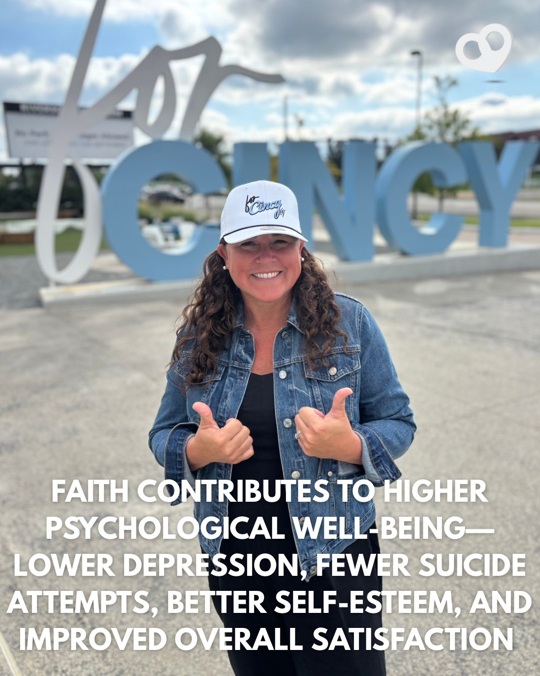 Faith Contributes to higher psychological well‑being—lower depression, fewer suicide attempts, better self‑esteem, and improved overall satisfaction