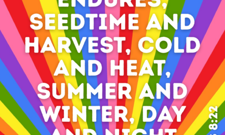 ‭‭TODAY’S PASSAGE: ‭‭‭‭‭‭‭‭Genesis‬ ‭8‬:‭21‬-‭22‬ ‭NIV‬‬