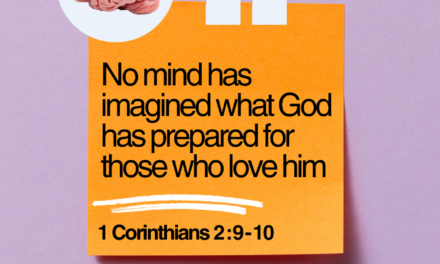 ‭‭TODAY’S PASSAGE: ‭‭‭‭‭‭‭‭‭‭‭‭‭‭‭‭‭‭‭‭‭‭‭‭‭‭1 Corinthians‬ ‭2‬:‭9‬-‭10‬ ‭NLT‬‬