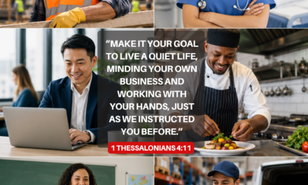 ‭‭TODAY’S PASSAGE: ‭‭‭‭‭‭‭‭‭‭‭‭1 Thessalonians‬ ‭4‬:‭11‬ ‭NLT‬‬